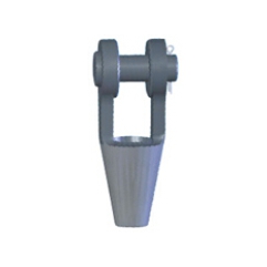 開口式鋼絲繩接頭